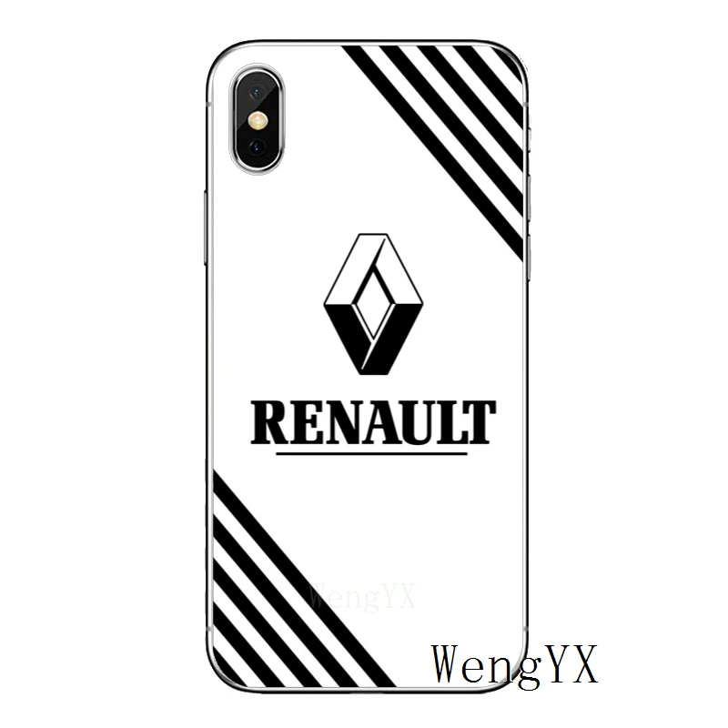 Спортивного автомобиля логотип Renault Для Xiaomi mi 8 SE Pro 6 6X A1 A2 Lite 5 5S 5x note mi x max 2 2 s 3 s Чехол Мягкий чехол для мобильного телефона чехлы - Цвет: Renault-A-05