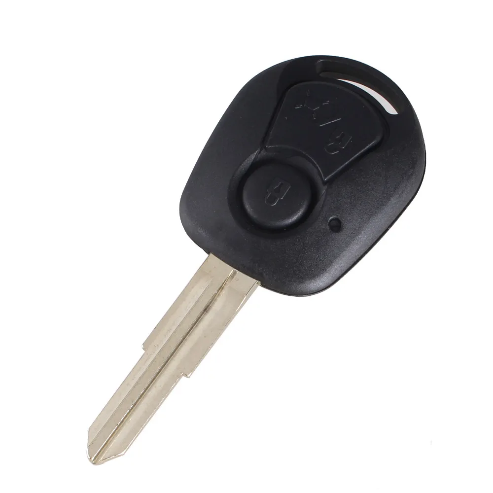 KEYYOU 2 кнопки дистанционного ключа оболочки брелок чехол держатель для Ssangyong Actyon Kyron Rexton