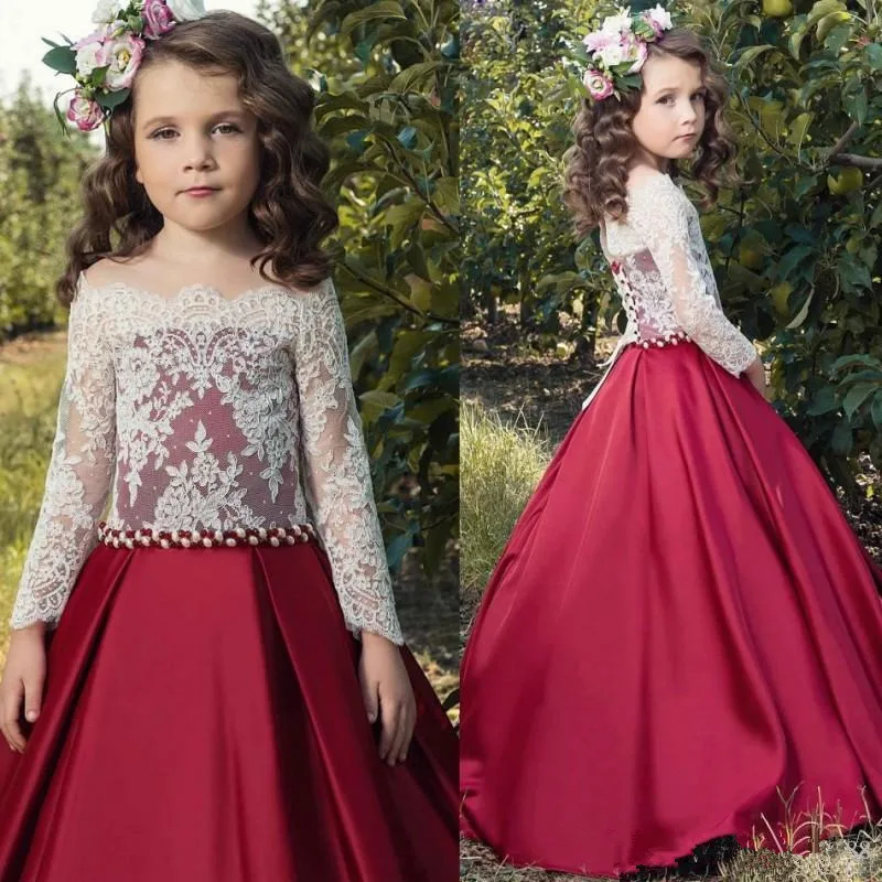 Платье для девочек в цветочек платья для свадеб спереди вечернее платье для выпускного вечера для девочки; дети Первое Святое Причастие
