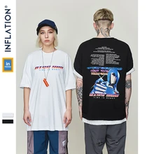 Мужская футболка с круглым вырезом в стиле хип-хоп, новинка, летние футболки для пар, футболка в стиле Харадзюку, уличная футболка, хлопковая футболка в стиле хип-хоп, топ, футболка 9149S