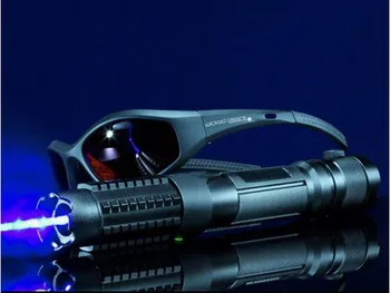 

HOT! AAA Most Powerful Military Flashlight Burning Laser Torch 450nm 800000m Focusable Blue laser pointer Burn paper Hunting