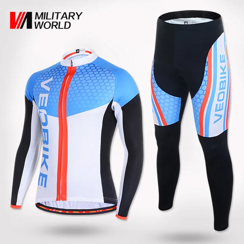 

Cycling Jersey Long Sleeve Cycling Clothing Breathable Mountain Bike Clothes Quick Dry Bicycle Shirt Tights Pants Sportswear !