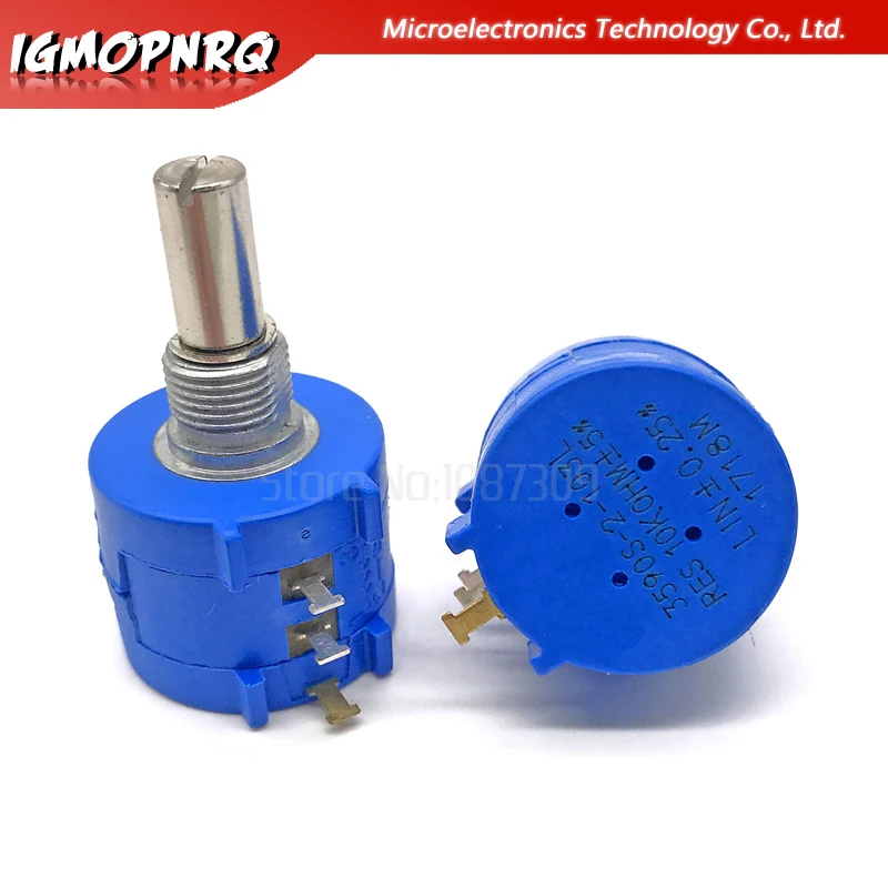 3590S-2-103L 3590S 10K ohm Precision Multiturn Potentiometer 10 Ring Adjustable Resistor multiturn potentiometer adjustable resistor electronic components