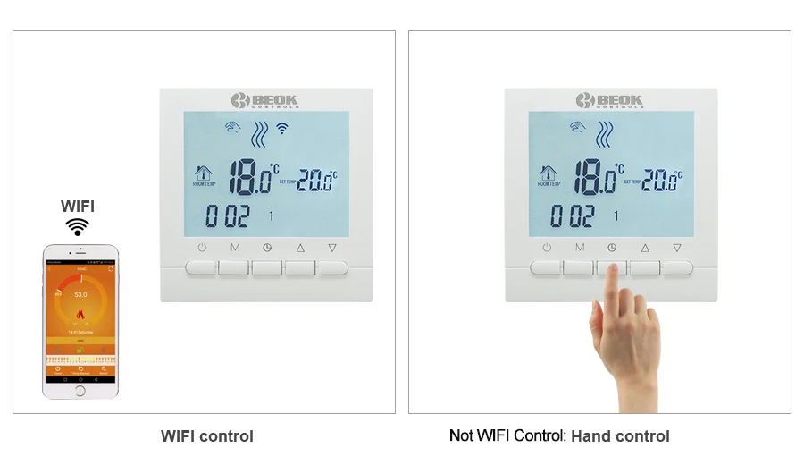 BEOK программируемый газовый котел регулятор температуры нагрева приложение управление s wifi термостат и ручное управление термостат с замком для детей