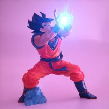 

Dragon Ball Z Action Figure Night Light Super Saiyan Goku PVC Cartoon Model Toys Gift Lamps Anime Dragonball Z Toys Figuras DBZ