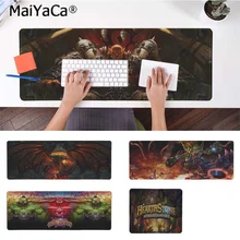 MaiYaCa Beautiful Anime Hearthstone Large Mouse pad PC Computer mat Rubber PC Computer Gaming mousepad maiyaca super deal diy personalized custom your cool image photo printed gamer gaming rectangle mouse pad pc computer rubber mat