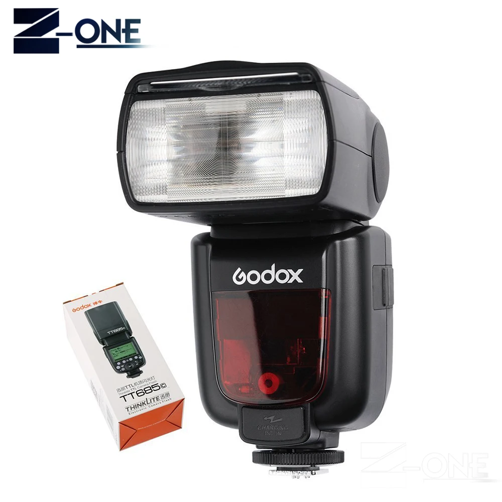 Godox DSLR Flash TT685C ttl камера вспышка 2,4 ГГц Высокая скорость 1/8000s GN60+ Xpro-C ttl беспроводной передатчик для Canon+ Бесплатный подарок