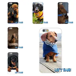 Плюс Прекрасный животных Собака Такса щенок кремния мягкий чехол для телефона Samsung Galaxy A3 A5 A7 J1 J2 J3 J5 j7 2015 2016 2017