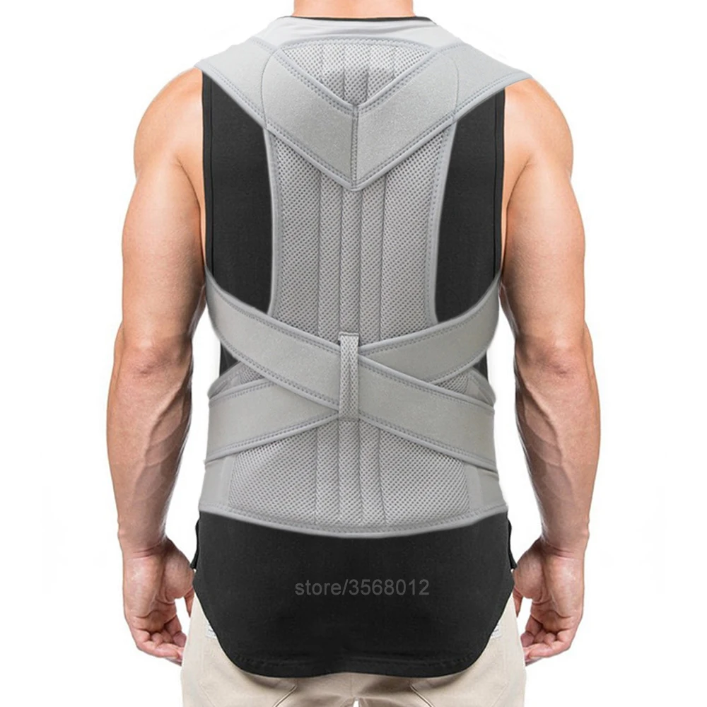Adult Orthopedic Shoulder Back Spine Posture Corrector Vest Spine
