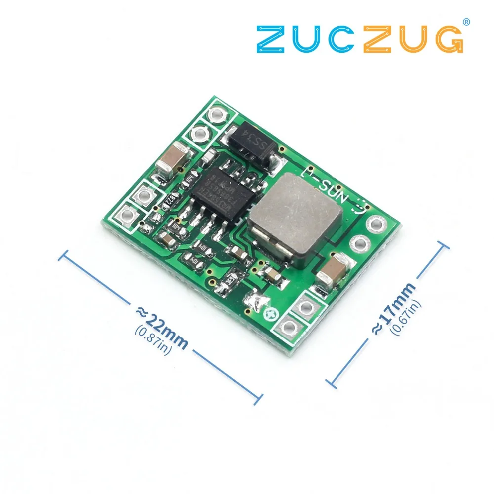

Smart Electronics XM1584 Ultra-small Size DC-DC Step Down Power Supply Module 3A Adjustable for Arduino Diy Starter Kit LM2596S