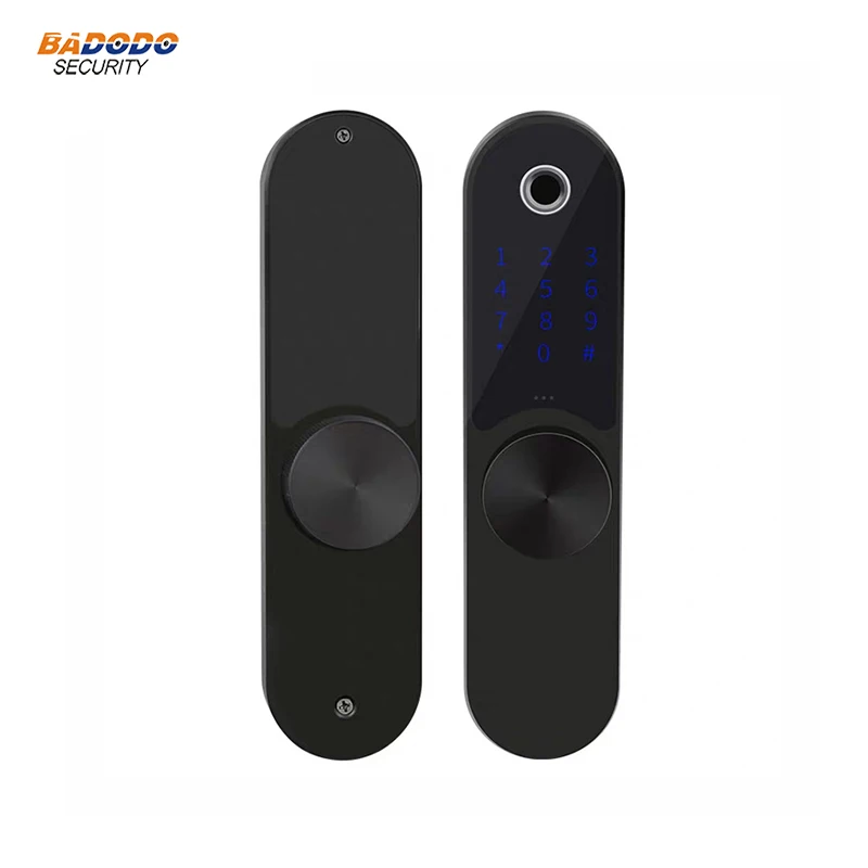 

Intelligent Fingerprint Lock Biometric Door Lock support Password IC Card mechanical key for wooden metal door