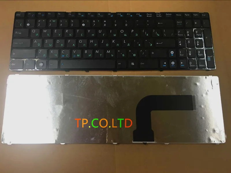  Russian Keyboard for Asus N50 N50V G51Jx G51V G51VX G51J K52 K52F K52DE K52JB K52JC K52JE K52J K72F