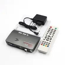 Digital TV Receiver Remote Contro 1080P HD HDMI DVB-T2 TV Box Tuner Receiver Converter l With VGA Port For TV