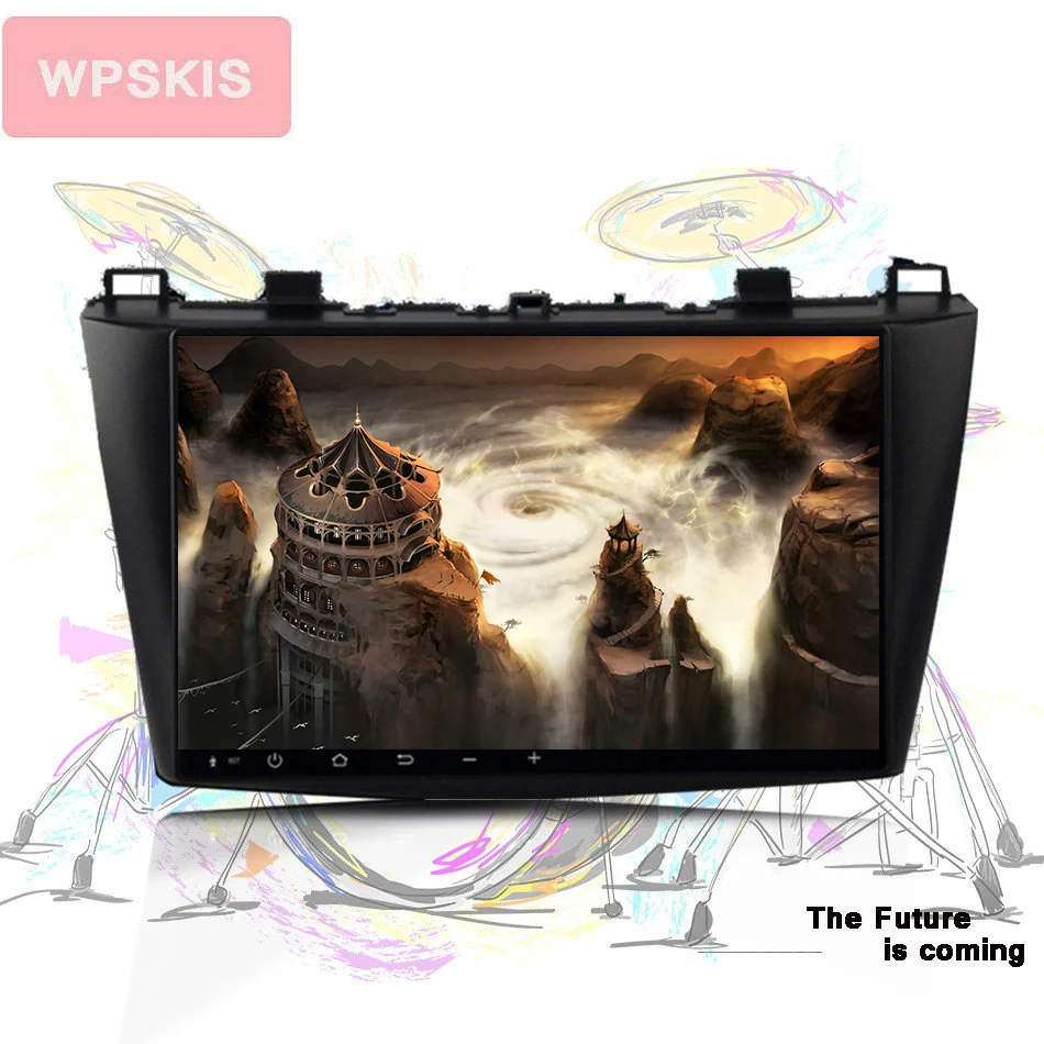 Android 10 0 4 + 128G 8 ядер IPS автомобильный DVD GPS для Mazda 3 Axela 2009 2010 2011 2012 WIFI Авторадио