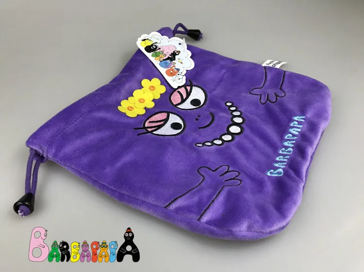 Мультипликационный аниме Barbapapa Barbamama Barbalala многофункциональная сумка для монет аксессуар Сумка среднего размера 20*20 см