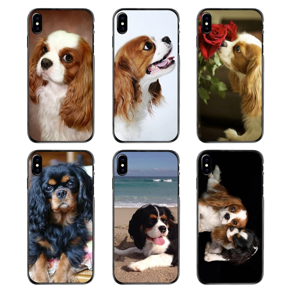 Phone Bag Case For Huawei P7 P8 P9 P10 Lite Plus 2017 2016 Honor 5C 6 4X 5X Mate 8 7 9 Cavalier King Charles Spaniel dog puppies |