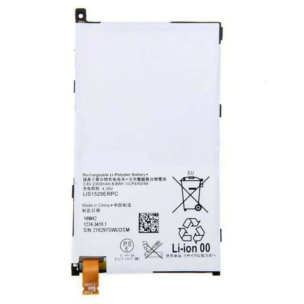 Оригинальный LIS1529ERPC Аккумулятор для SONY Xperia Z1 mini Compact D5503 M51w подлинный