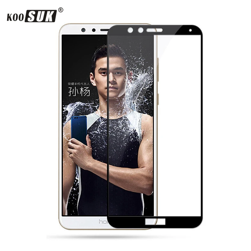 

Huawei Honor 7X Tempered Glass Film KOOSUK Original Full Screen Protector cover For Huawei honor 7 X HD Slim Glass Film 5.93inch