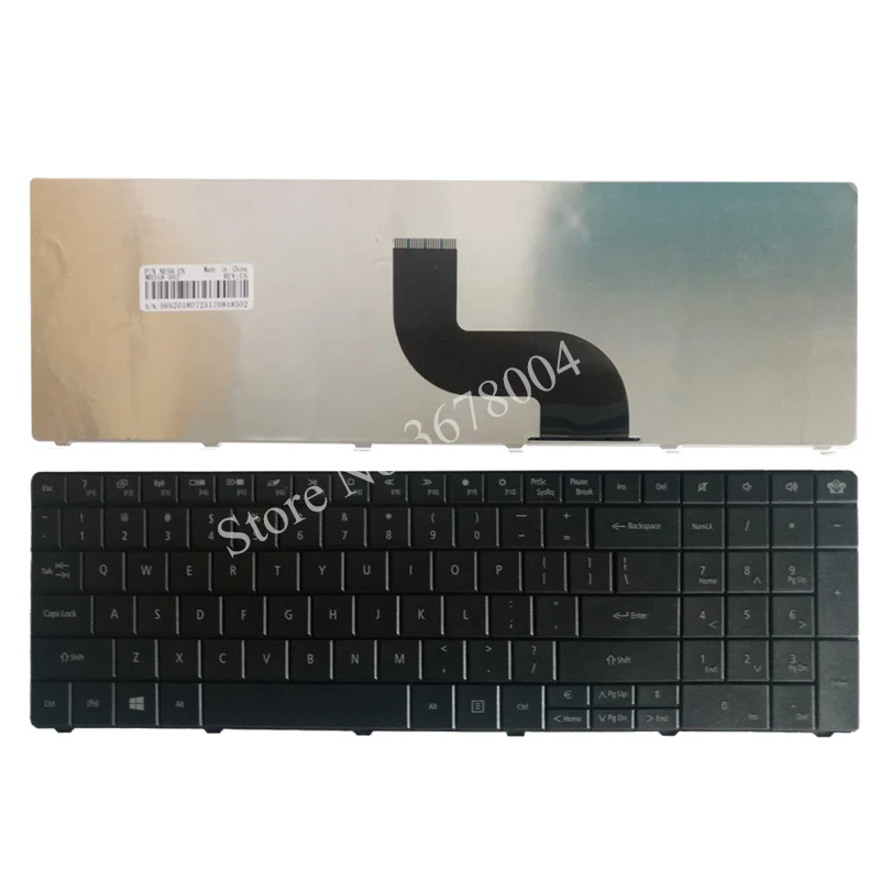 Для Packard Bell NEW90 NEW95 P5WS6 PEW72 PEW76 PEW91 PEW92 английская клавиатура для ноутбука английская черный