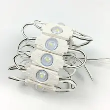 100 шт. 0,5 Вт высокой мощности тонкий мини светодиодный модуль боковой свет Светодиодная лампа 1 Светодиодные вставные модули Уит объектив супер яркая внешняя подсветка