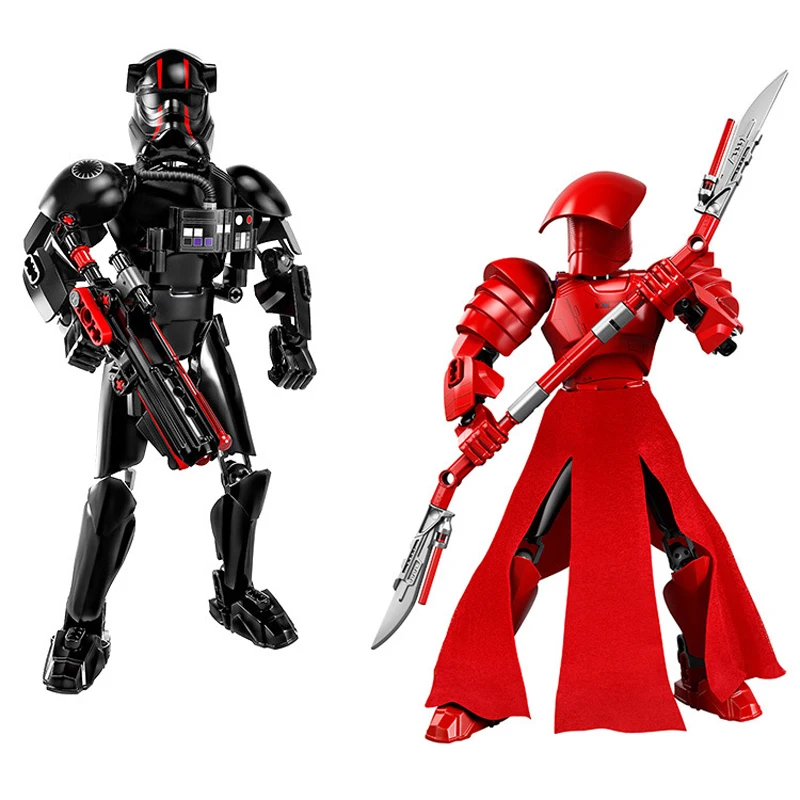 

Star Wars elite Royal Guards elite TIE fighter pilot Compatible Legoings Star Wars city DIY figures Bricks Educational Toys gift