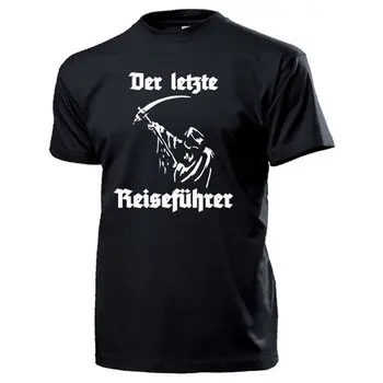 

2019 Hot sale Fashion T shirt Der letzte Reisefuhrer Sensenmann Tod sterben Leiche Gothic Fun Tee shirt
