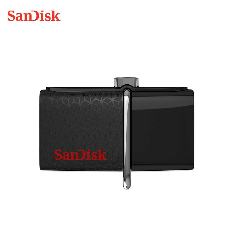 SanDisk Ultra 16 ГБ 32 ГБ 64 ГБ 128 Гб OTG USB флеш-накопитель двойной интерфейс 150 м/с USB 3,0 флеш-накопитель флешки