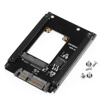 

mSATA to SATA Adapter Mini SATA SSD to 2.5" SATA3 Drive Converter Card Adapter For INTEL SANDISK Samsung KingSpec Kingdian msata