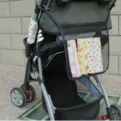 Новый Детские коляски Интимные аксессуары висит Сумки Детские коляски бутылки пеленки сумка для коляски сетки хранения Организатор для