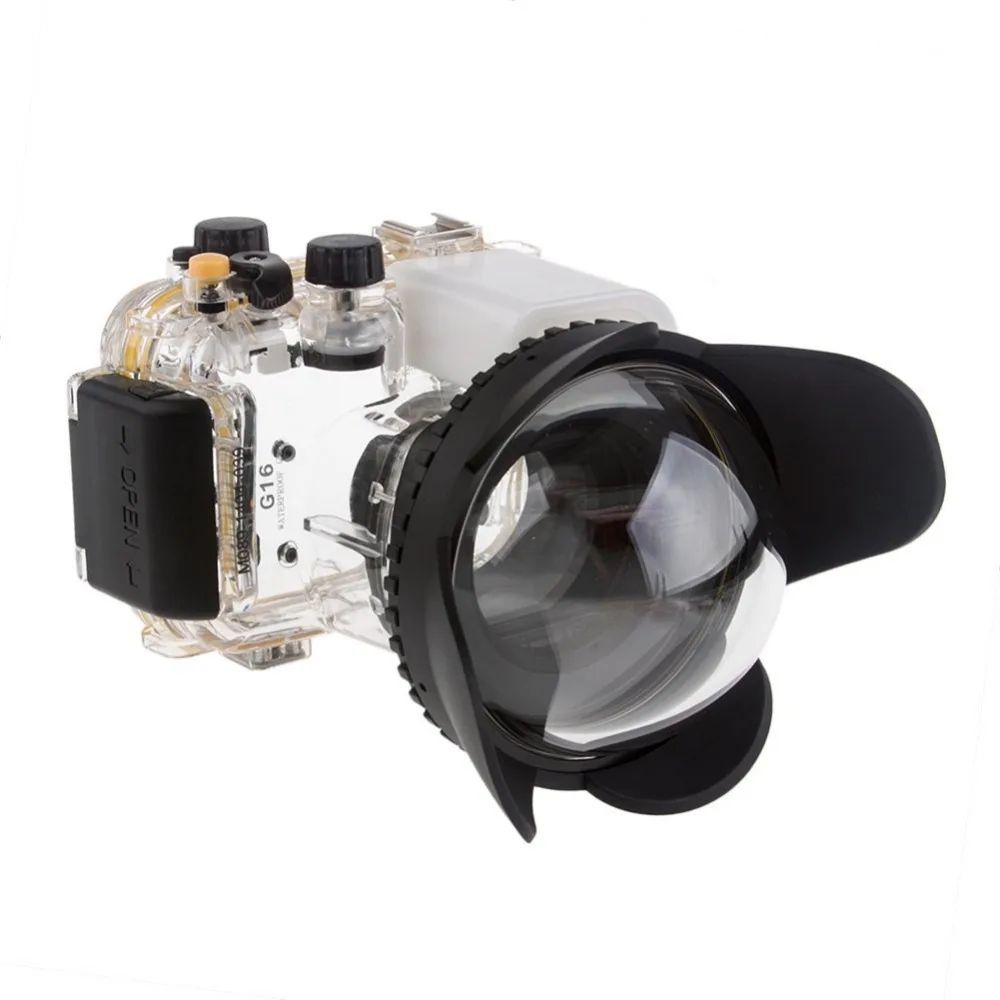 

Mcoplus 67mm 0.7x fisheye wide angle lens Dome Port (67mm Round ) for Underwater waterproof Diving Housing Case Bag