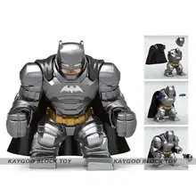 0295 Grande Grande Carnificina Bane Batman DC Super Heroes Avengers Hulk Venom Anit Modelo Building Blocks Define brinquedos figuras presentes