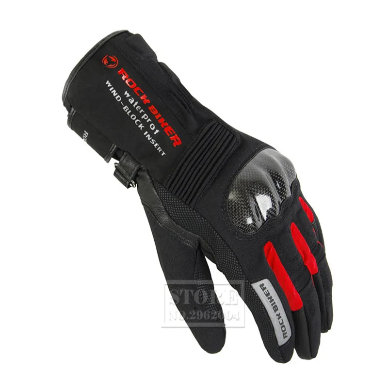 Рок байкерские зимние мотоциклетные перчатки теплые мотокроссы luvas Guantes M L XL