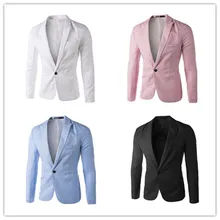 Мужской костюм, пиджак, очаровательный мужской повседневный приталенный костюм на одной пуговице, Блейзер, свадебное платье, Terno Masculino, пальто, куртка, топы для мужчин