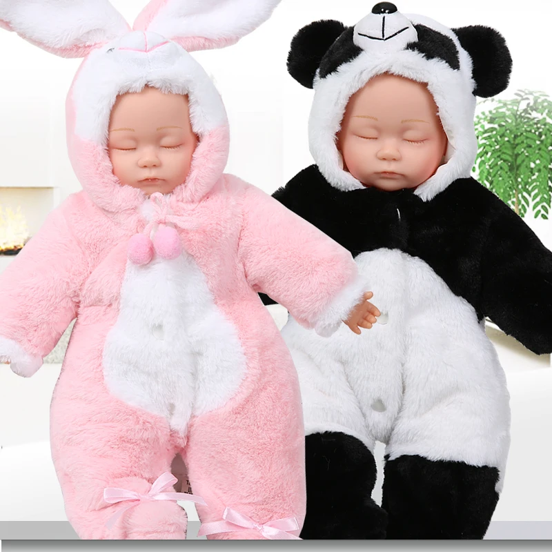 Accompanied sleeping sleep comfort doll doll Dressup sleeping doll pillow child baby girl plush ...