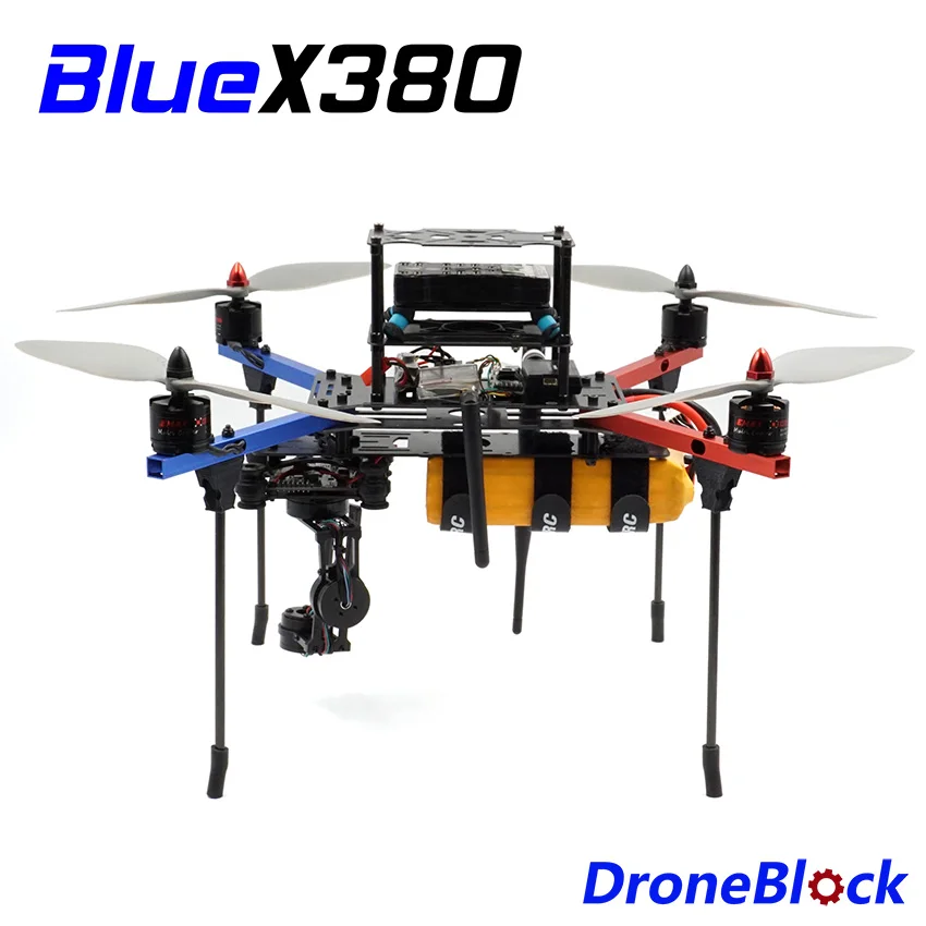 Квадрокоптер BlueX380 с алюминиевой рамой F450 для радиоуправляемых моделей|Детали и