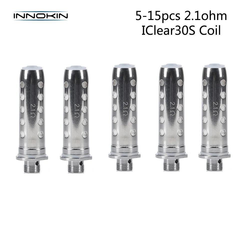 

25pcs Original Innokin IClear30S Coil head Vape 2.1ohm Electronic Cigarette Atomizer Core fit Innokin Box Mod E Cig Christmas