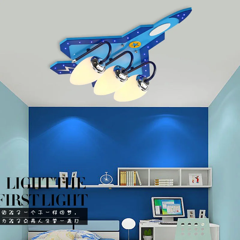 Creative Children S Room Ceiling Light Bedroom Cartoon Airplane Baby Creative Children S Room Ceiling Light Bedroom Cartoon Airplane Baby Boy Kindergarten Lamp