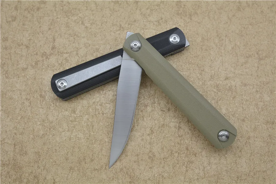 Складной нож XS ZIEBR карманный клинок из стали 9CR18MOV рукоятка G10 для повседневного