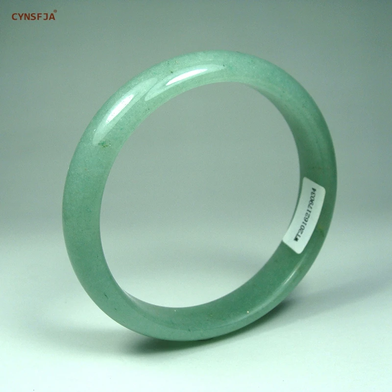 

Jade Bangle Bracelets For Women Certified Natural Dongling Jade High Quality Inside 60mm Bangles Wife Mother's Birthday Gifts