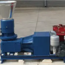 Руководство 22HP дизельный двигатель MKL229D гранулятора машина биомассы Пресс