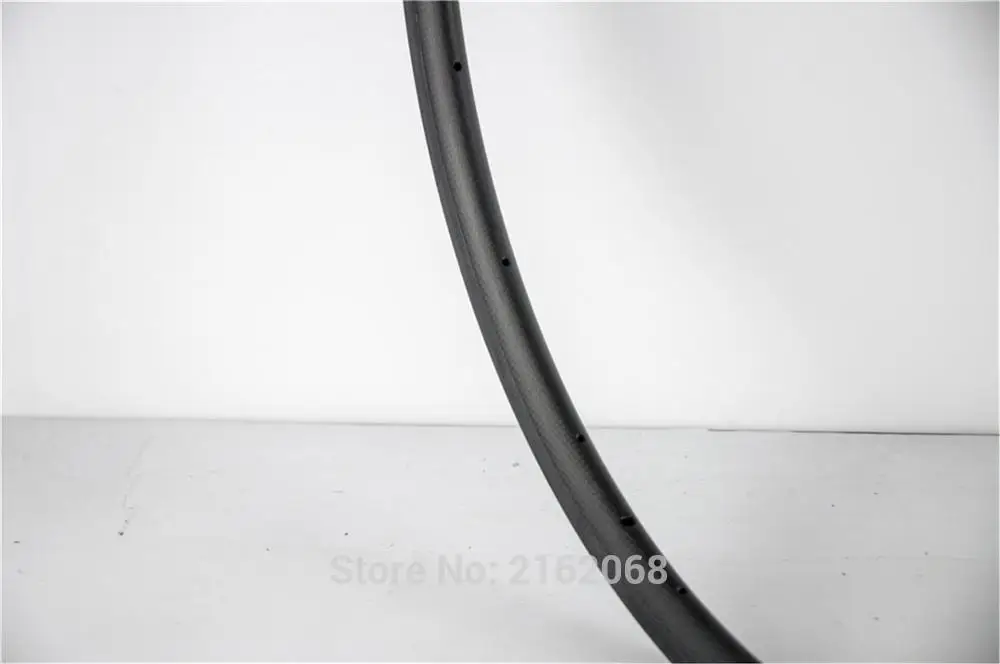 Discount New 24mm 700C Road Track Fixed Gear Bike 3K UD 12K full carbon fibre bicycle wheels clincher rims light 23mm width Free shipping 8