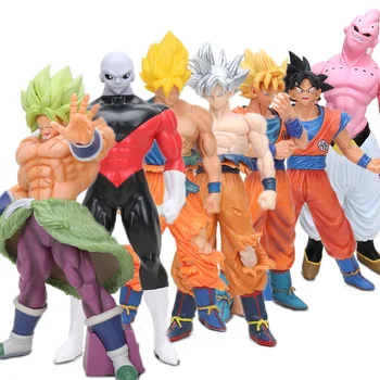 

26-43cm Great Super Big Saiyanman Son Goku PVC Action Figures Figurine Dragon Ball Z Gokou Collectible Model Dolls Toys
