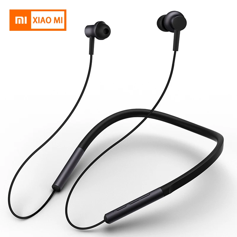 

Original Xiaomi Sports Bluetooth Earphone/Wireless Headset Noise Cancelling for phones and music With Mic Neckband Earphone