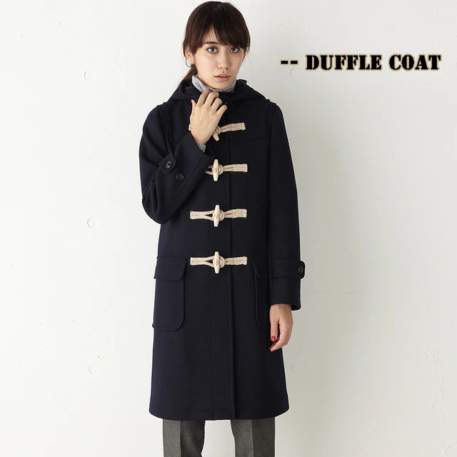 Hooded Duffle Coat Womens Han Coats