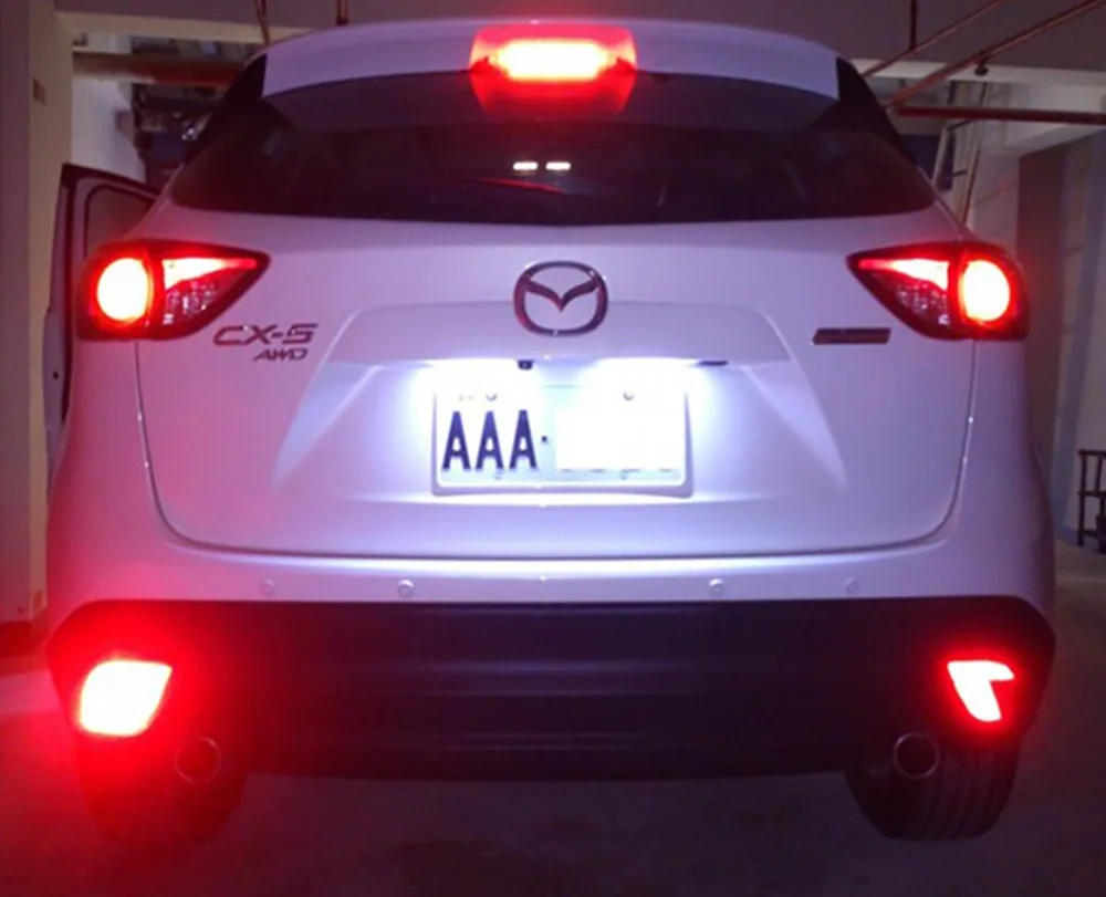 Светодиодный светильник для номерного знака Mazda 2 шт. Canbus CX5 6 2003 2006 седан Speed6