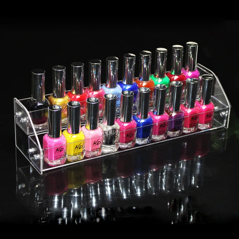  Transparent acrylic multi-layer nail polish display stand cosmetics display rack glasses display ra