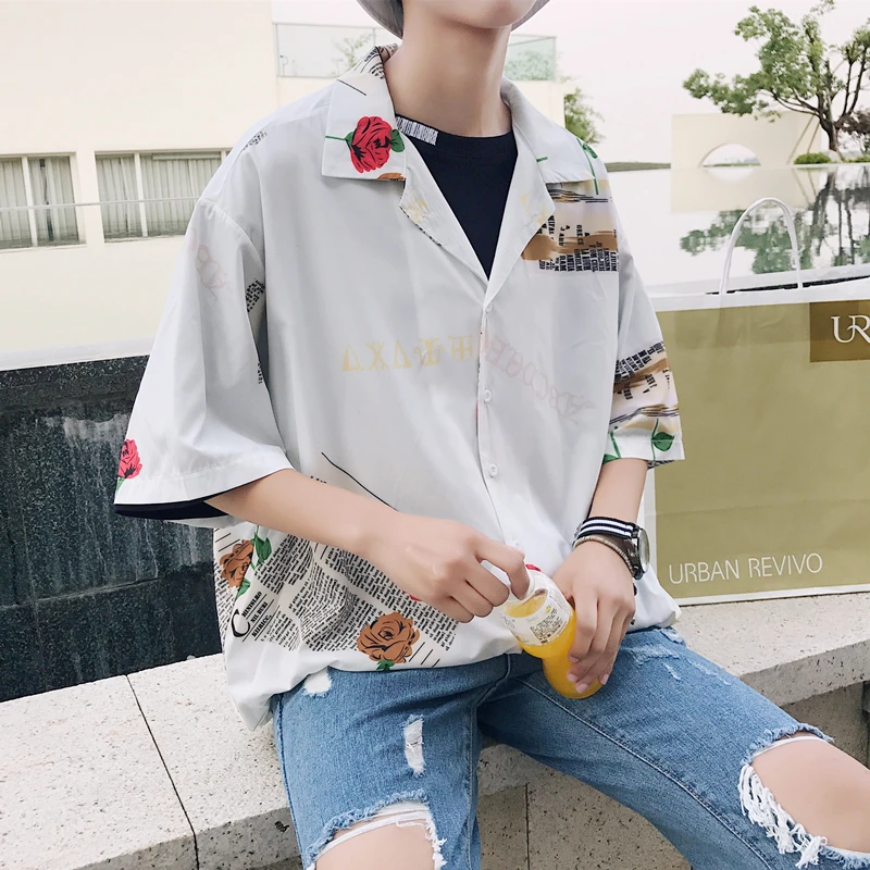 hawaiian shirt men outfit