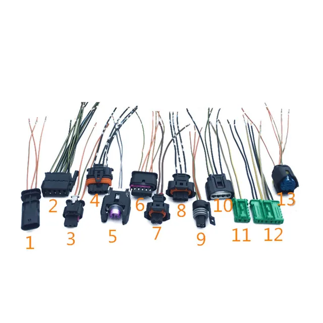 us $1 9 11% off 1pc car nitrogen oxygen sensor plug harness connector sockets for honda mazda renault suzuki, 13 types optional in cables, adapters \u00261pc car nitrogen oxygen sensor plug harness connector sockets for honda mazda renault suzuki, 13 types optional