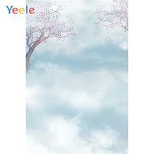 Yeele Illustration Art Painting Tree Petal Photography Backgrounds Love Wedding Party Photographic Backdrops For Photo Studio fine art wedding photography