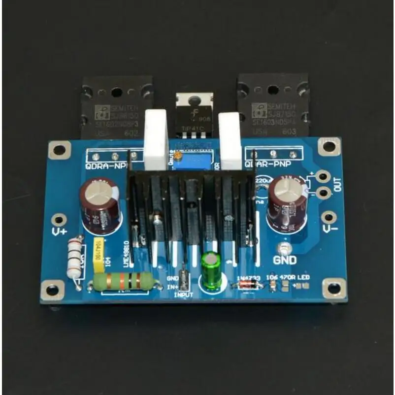 

Standard 2 LME49810 push high-power tube class B amplifier official standard line effect board diy kit not include IC F2-004
